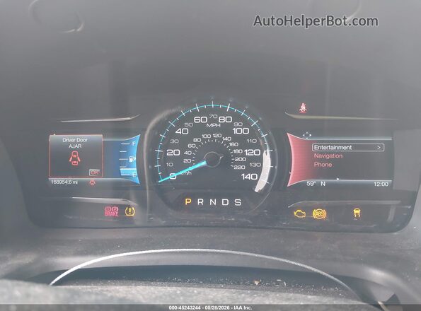 2FMGK5D88HBA03353 2017 FORD FLEX White Հետևի նստատեղերի տեսք
