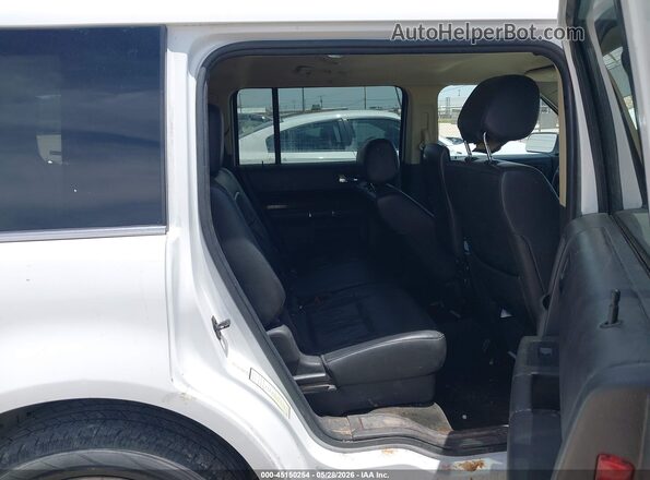 2FMGK5D89HBA03023 2017 FORD FLEX White Vista de la etiqueta del VIN