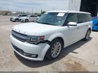 2017 Ford Flex Limited White vin: 2FMGK5D89HBA03023