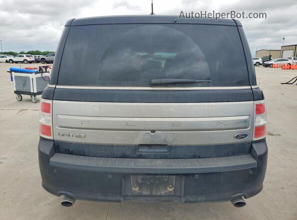 2FMGK5D89KBA15230 2019 FORD FLEX Black Widok z tyłu