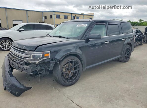 2FMGK5D89KBA15230 2019 FORD FLEX Black Przód lewy