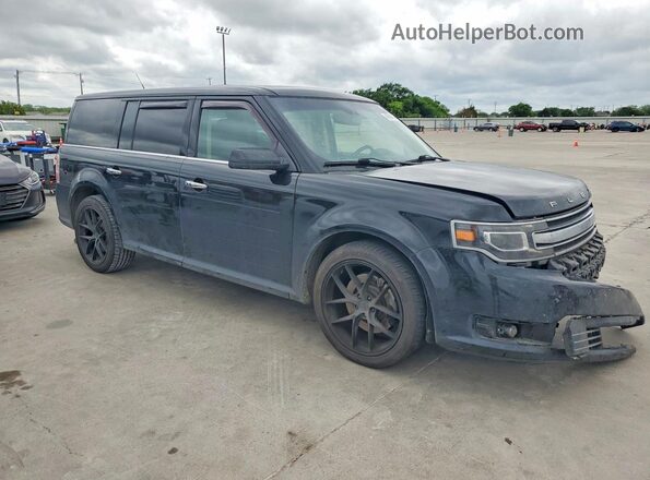 2FMGK5D89KBA15230 2019 FORD FLEX Black Przód prawy