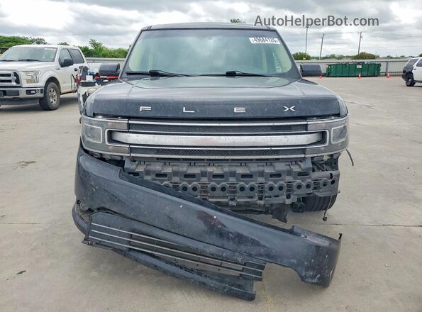 2FMGK5D89KBA15230 2019 FORD FLEX Black Widok z przodu