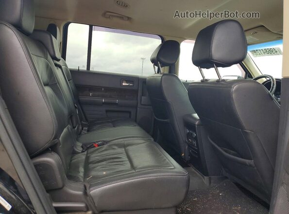 2FMGK5D89KBA15230 2019 FORD FLEX Black Widok wnętrza z tyłu