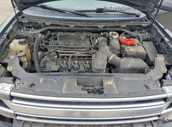2FMGK5D89KBA15230 2019 FORD FLEX Black Widok komory silnika