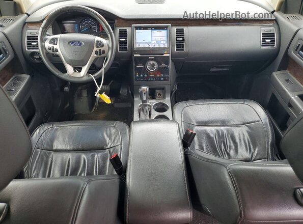 2FMGK5D89KBA15230 2019 FORD FLEX Black Widok deski rozdzielczej