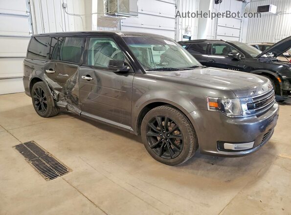 2FMHK6C80GBA22344 2016 FORD FLEX Gray წინა მარჯვენა