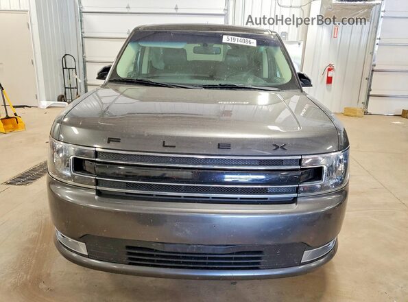2FMHK6C80GBA22344 2016 FORD FLEX Gray წინა ხედი