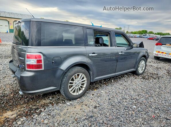 2FMHK6C81KBA12155 2019 FORD FLEX Gray Tył prawy