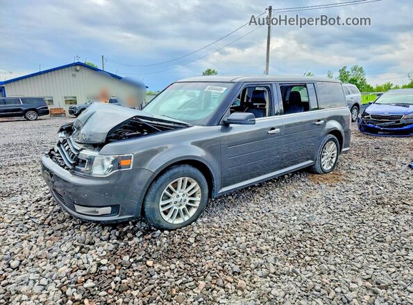 2FMHK6C81KBA12155 2019 FORD FLEX Gray Przód lewy