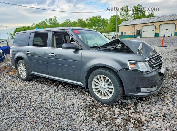 2FMHK6C81KBA12155 2019 FORD FLEX Gray Przód prawy