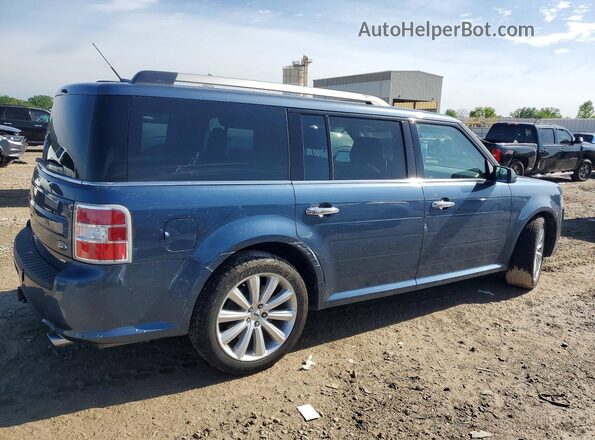 2FMHK6C84KBA00288 2019 FORD FLEX Blue უკანა მარჯვენა