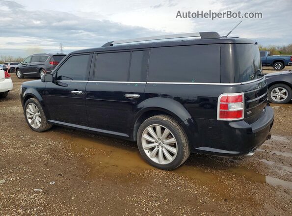 2FMHK6C84KBA26096 2019 FORD FLEX Черный Задняя левая четверть