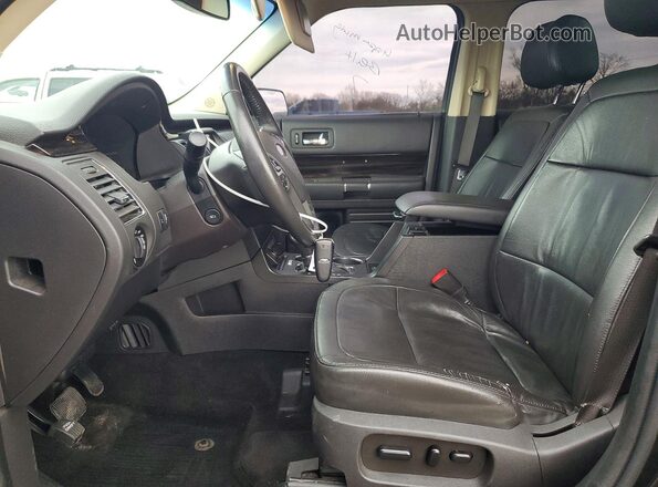 2FMHK6C84KBA26096 2019 FORD FLEX Черный Вид салона спереди