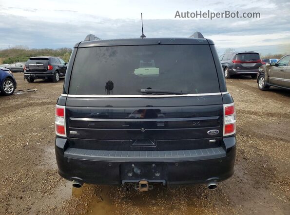 2FMHK6C84KBA26096 2019 FORD FLEX Черный Вид сзади