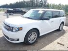 2017 Ford Flex Sel White vin: 2FMHK6C85HBA03029