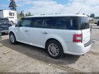 2017 Ford Flex Sel White vin: 2FMHK6C85HBA03029