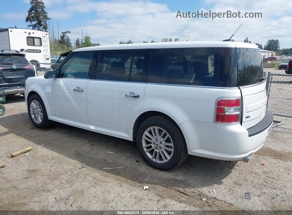 2FMHK6C85HBA03029 2017 FORD FLEX White Widok wnętrza 360 stopni
