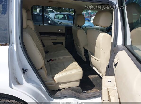2FMHK6C85HBA03029 2017 FORD FLEX White Widok naklejki z numerem VIN
