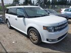2017 Ford Flex Sel White vin: 2FMHK6C85HBA03029