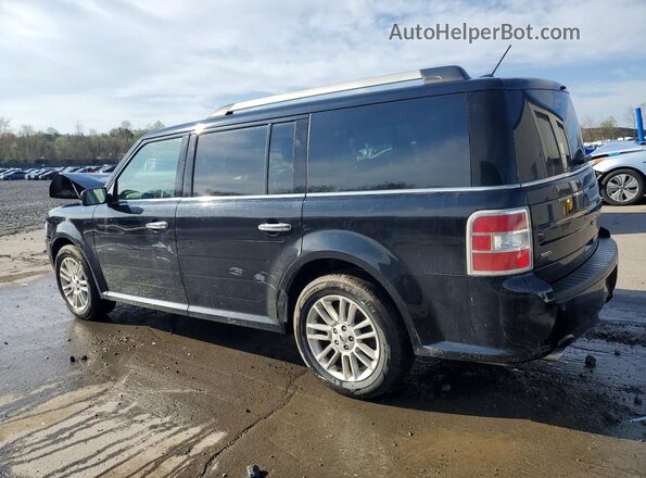 2FMHK6C85KBA22798 2019 FORD FLEX Черный Задняя левая четверть