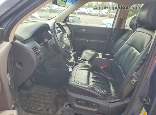 2FMHK6C86JBA02168 2018 FORD FLEX Blue Widok wnętrza z przodu