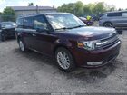 2019 Ford Flex Sel Burgundy vin: 2FMHK6C86KBA04844