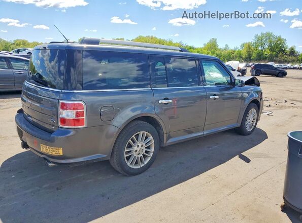 2FMHK6C88JBA10367 2018 FORD FLEX Gray Задня права чверть