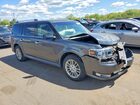 2018 Ford Flex Sel Gray vin: 2FMHK6C88JBA10367