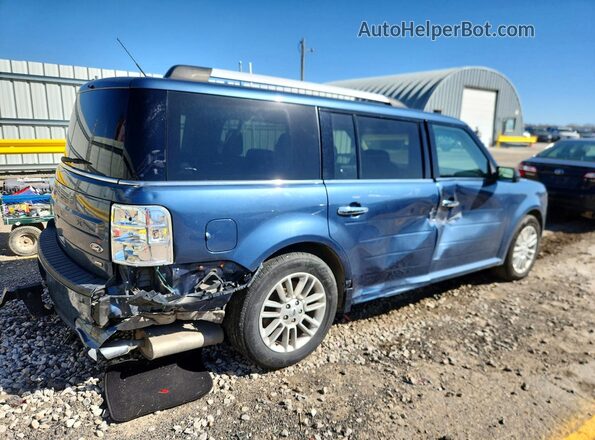 2FMHK6C88KBA33889 2019 FORD FLEX Teal Tył prawy