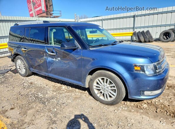 2FMHK6C88KBA33889 2019 FORD FLEX Teal Przód prawy