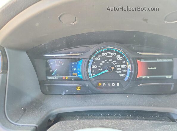 2FMHK6C88KBA33889 2019 FORD FLEX Teal Widok zestawu wskaźników