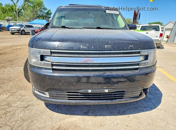2FMHK6C89HBA08010 2017 FORD FLEX Black Вид спереду