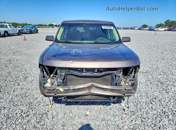 2FMHK6D88KBA15293 2019 FORD FLEX Желто-коричневый Вид спереди
