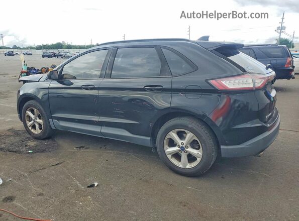 2FMPK3G90GBC40295 2016 FORD EDGE Black Tył lewy