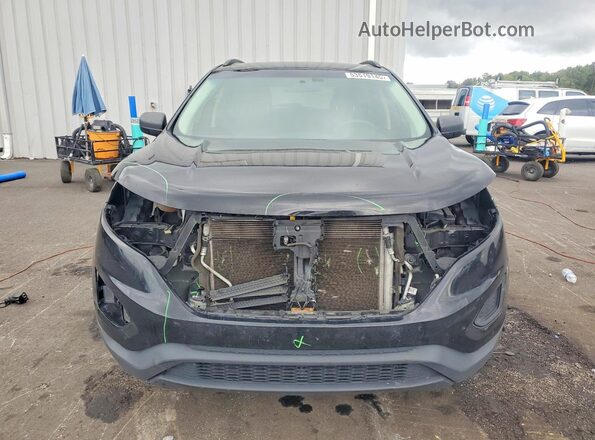 2FMPK3G90GBC40295 2016 FORD EDGE Black Widok z przodu
