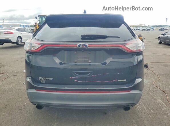 2FMPK3G90GBC40295 2016 FORD EDGE Black Widok z tyłu