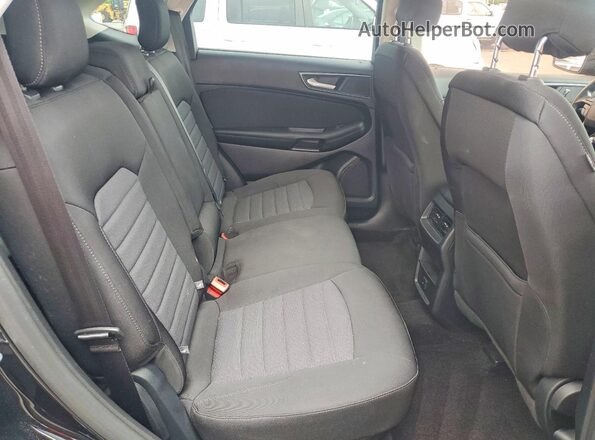 2FMPK3G90GBC40295 2016 FORD EDGE Black Widok wnętrza z tyłu