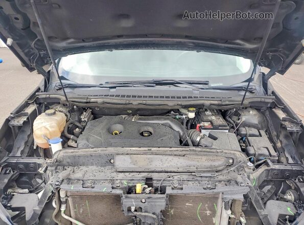 2FMPK3G90GBC40295 2016 FORD EDGE Black Widok komory silnika