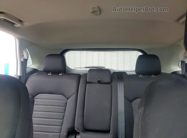 2FMPK3G90GBC40295 2016 FORD EDGE Black Widok tylnych siedzeń