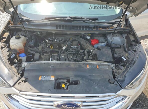 2FMPK3G90KBB43106 2019 FORD EDGE Серебряный Вид подкапотного пространства
