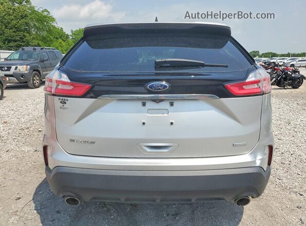 2FMPK3G90KBB43106 2019 FORD EDGE Серебряный Вид сзади