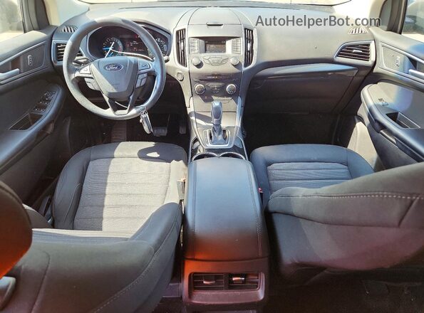 2FMPK3G91JBC49448 2018 FORD EDGE Бежевый Вид панели приборов