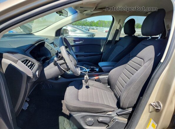 2FMPK3G91JBC49448 2018 FORD EDGE Бежевый Вид салона спереди
