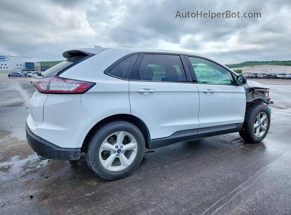 2FMPK3G92HBB88508 2017 FORD EDGE Белый Задняя правая четверть
