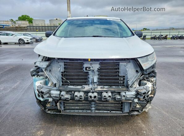 2FMPK3G92HBB88508 2017 FORD EDGE Белый Вид спереди