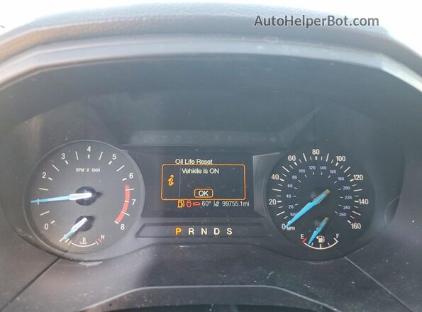 2FMPK3G92KBC17691 2019 FORD EDGE Black Vista del cuadro de instrumentos