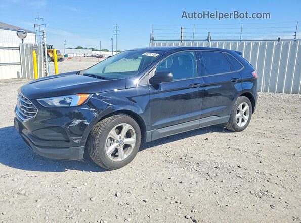 2FMPK3G92KBC17691 2019 FORD EDGE Black Vista tres cuartos delantera izquierda