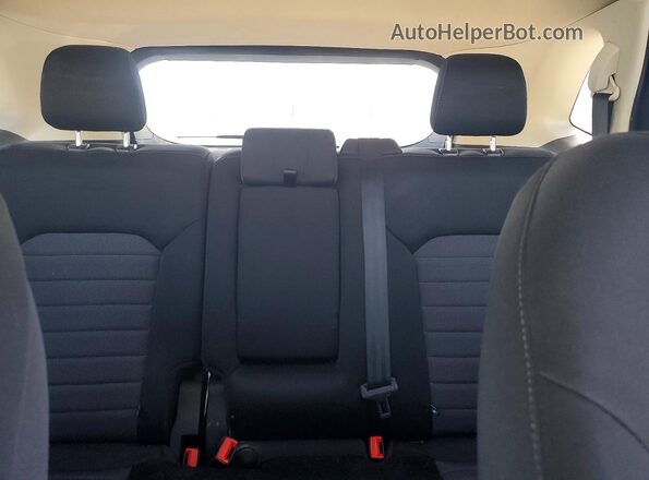 2FMPK3G92KBC17691 2019 FORD EDGE Black Vista de los asientos traseros