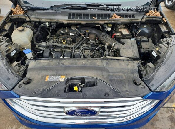 2FMPK3G92LBA35216 2020 FORD EDGE Синий Вид подкапотного пространства